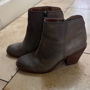 Sofft Charcoal Ankle Booties